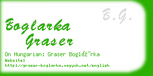 boglarka graser business card